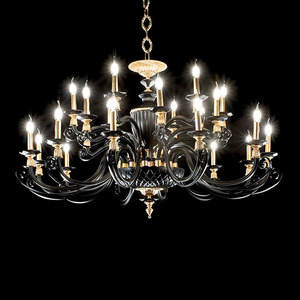 LUX OTELLO 24 lights chandelier