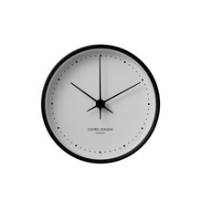 Georg Jensen - Henning Koppel Wall Clock Ø 10 cm, black / white