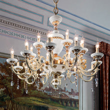 LUX ELAIDE 24light chandelier