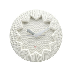 Kartell - Crystal Palace Wall Clock, white