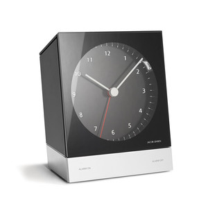 Jacob Jensen - Alarm Clock Series Quartz, black